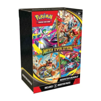 Pokémon TCG: Mega Evolution Booster Bundle (6 Packs)